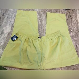 Cherokee Workwear Scrub Pants Celery Green 5XL Elastic Waist NWT